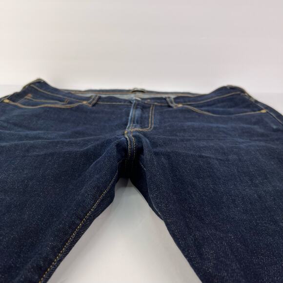 NEW PS by Paul Smith Tapered Fit Blue Dark Wash Denim Jeans 31X34 Tall - Picture 6 of 16